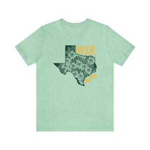 Baylor University College Mom Tee Tshirt BU Bears