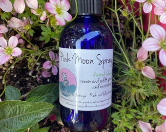 Pink Super Moon *limited release* ritual aromatherapy spray rose quartz honeysuckle gardenia