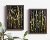 Haunted Forest Prints Duet - 11x17 giclee prints