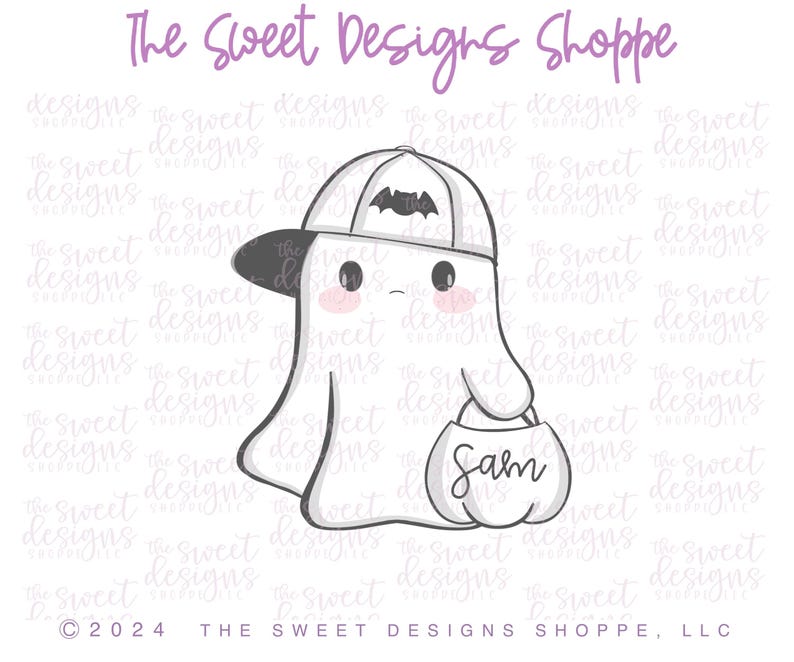 BOO YEAH & Hip Ghost Cookie Cutter Set - Set of 2 - Cookie Cutters - Etsy