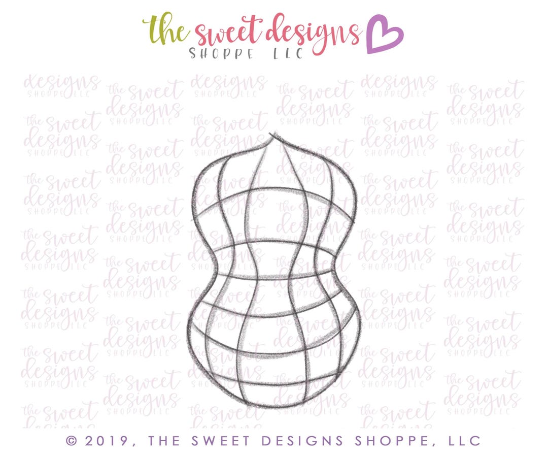 Peanut - Cookie Cutter - Etsy