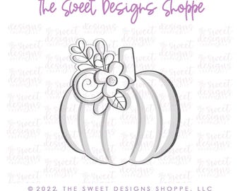 Floral Pumpkin 2022 - Cookie Cutter