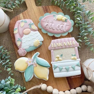 6B's Creations “Lemonade Stand” Dallas CookieCon2021 Class - Cookie Cutters Set Only- Set of 4 Cookie Cutters - Class not included.