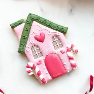 Modern Gingerbread House - Cookie Cutter