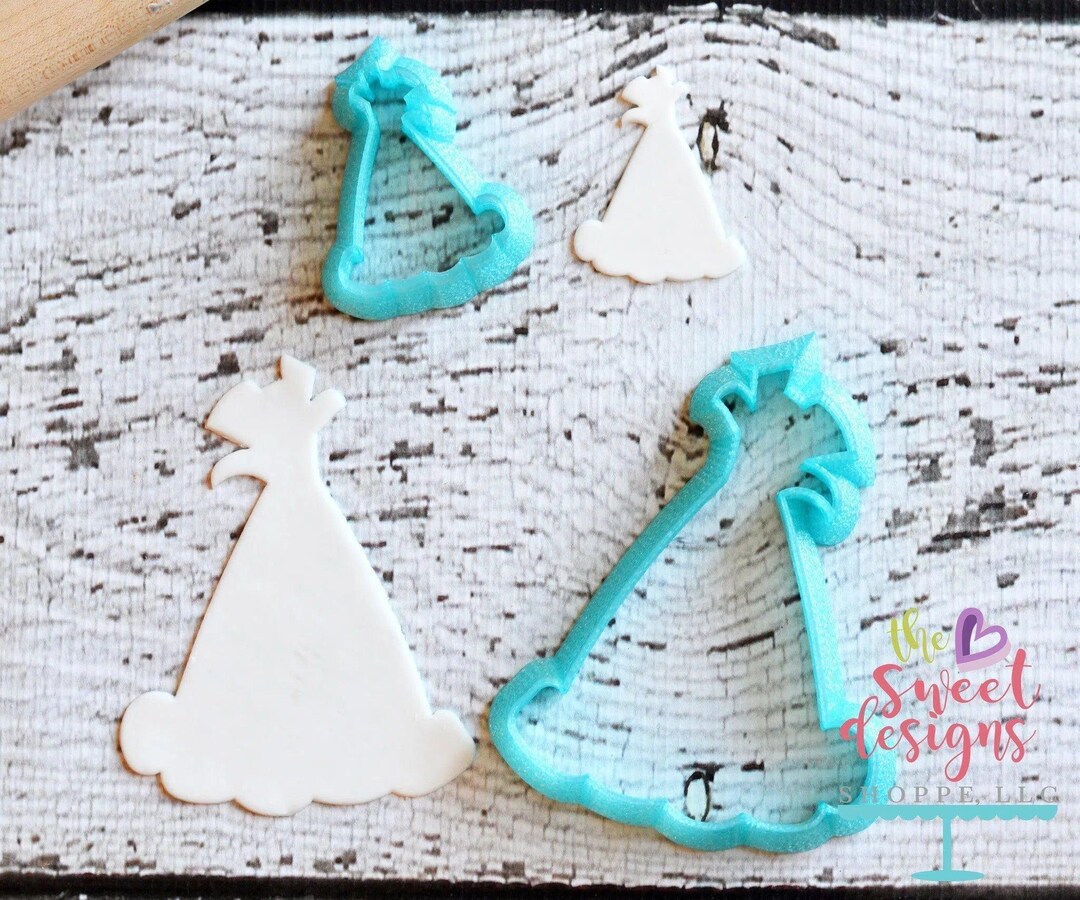 Birthday Hat Two V2- Cookie Cutter - Etsy