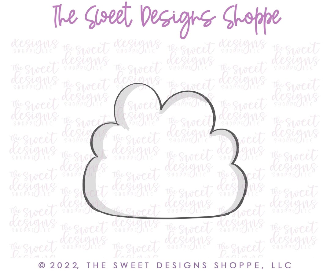 Tall Cloud - Cookie Cutter - Etsy