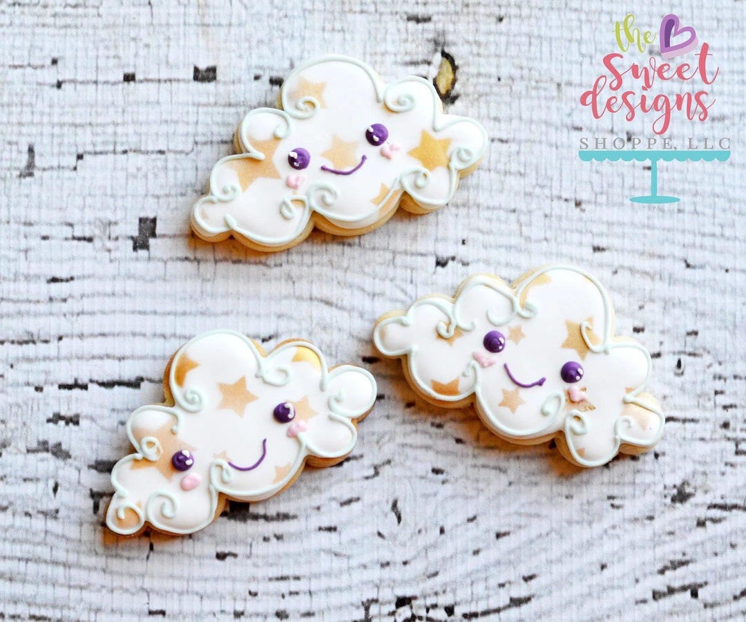 Cloud V2- Cookie Cutter - Etsy