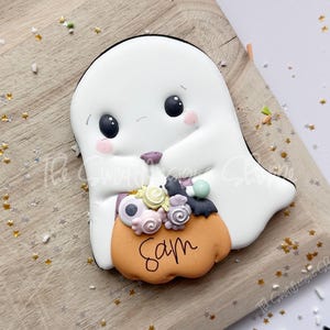 Trick or Treat Boo Ghost - Cookie Cutter - ETSY