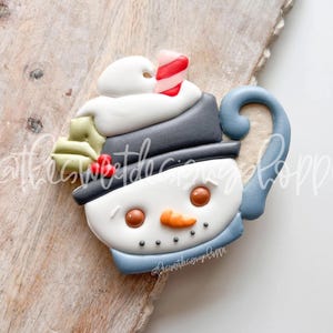 Snowman Mug - Cookie Cutter