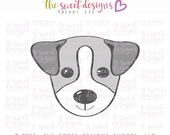 Jack Russell Terrier Dog Face - Cookie Cutter