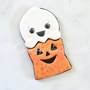 Ghost in Trick or Treat Bag Set - Set of 2 - Cookie Cutters