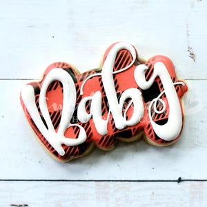 Baby Plaque - Cookie Cutter