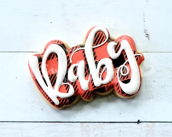 Baby Plaque - Cookie Cutter