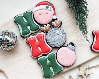 Ho Ho Ho Christmas Set - Set of 4 - Cookie Cutters