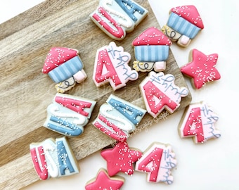 4th of July Cookie Cutters Set - Set of 4 Cookie Cutters