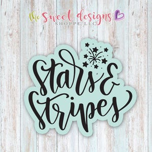 Stars and Stripes - Cookie Cutter