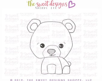 Party Bear - Cookie Cutter