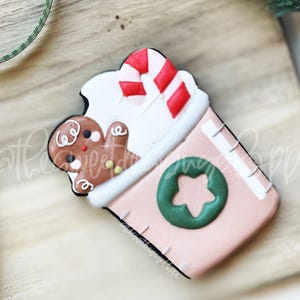 Christmas Plastic Coffee Cup - Cookie Cutter