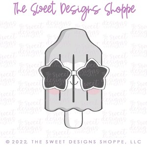 4th of July Popsicle - Cookie Cutter