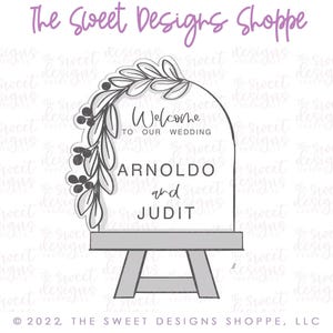 Arched Easel - Cookie Cutter