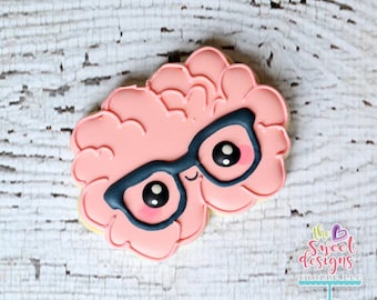 Kawaii Brain V2 - Cookie Cutter