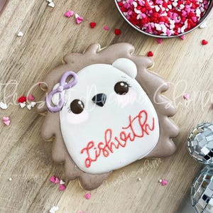 Cute Hedgehog - Cookie Cutter