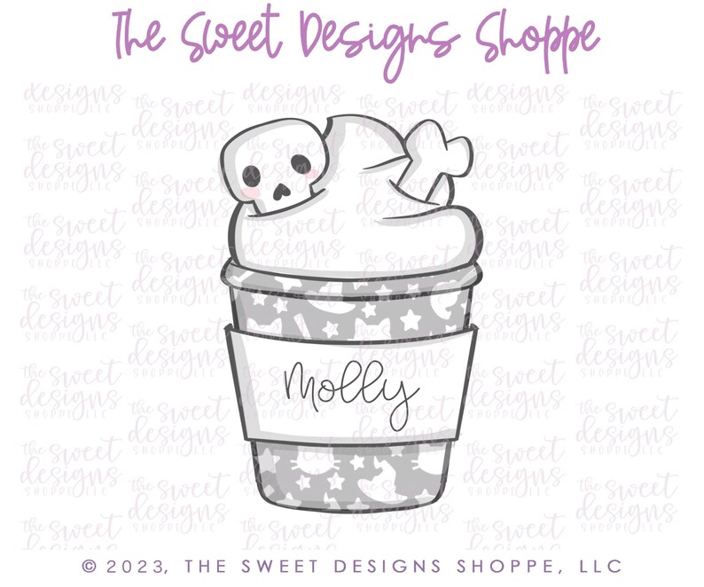 Witches Coffee Paper Cup Cookie Cutter - Etsy