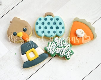 Thanksgiving Set - Cookie Cutters