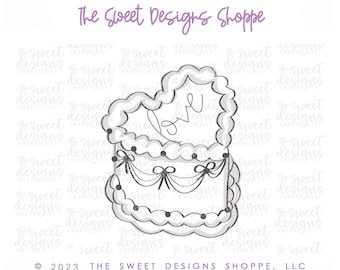Heart Cake - Cookie Cutter