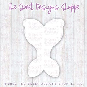 Straight Mermaid Tail - Cookie Cutter