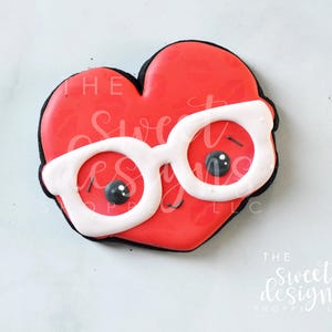 Nerdy Heart - Cookie Cutter