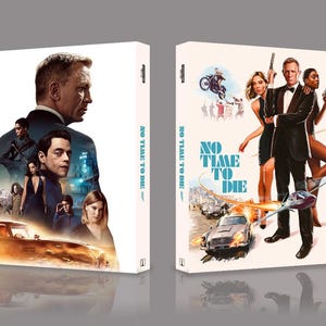 No Time To Die 4K or Blu-ray Custom Slipcover