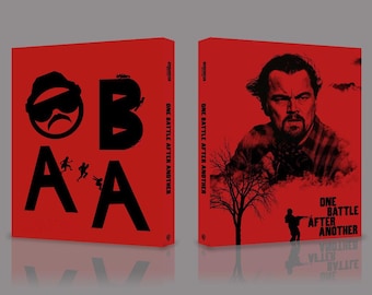 One Battle After Another 4K or Blu-ray Custom Slipcover
