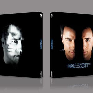 Face Off 4K or Blu-ray Custom Slipcover