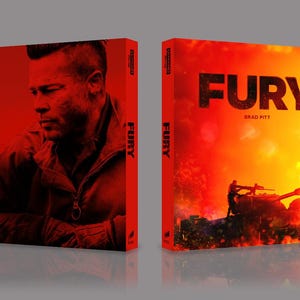 Fury 4K or Blu-ray Custom Slipcover