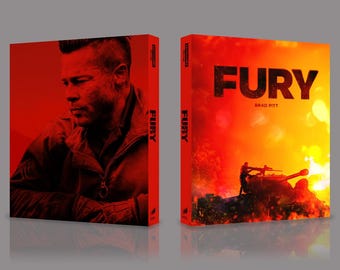 Fury 4K or Blu-ray Custom Slipcover