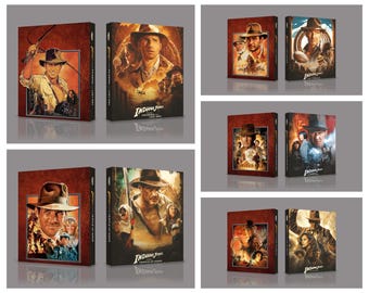 Indiana Jones Collection 4K / Blu-ray Custom Slipcovers