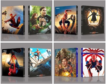 Spider-man Collection (Tobey Maguire) 4K / Blu-ray Custom Slipcovers
