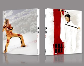 Kill Bill Collection 4K or Blu-ray Custom Slipcover