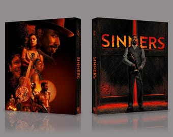 Sinners 4K or Blu-ray Custom Slipcover