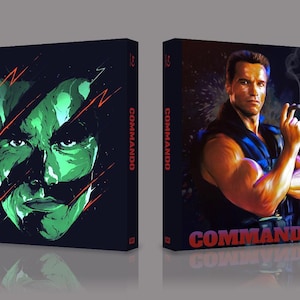Commando Blu-ray Custom Slipcover