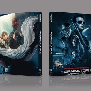 Terminator 2 Judgement Day 4K or Blu-ray Custom Slipcover