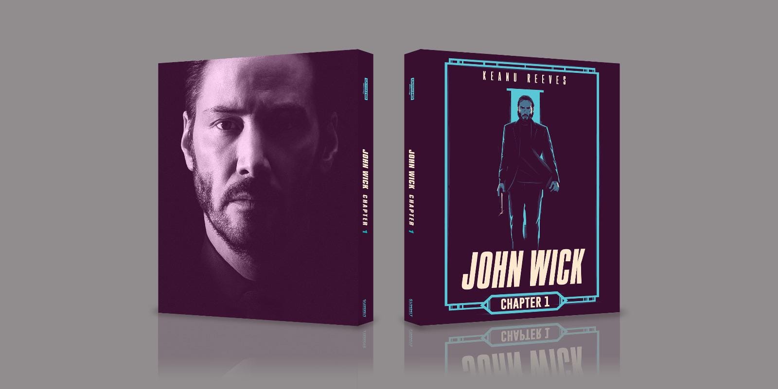 John Wick Collection 4K or Blu-ray Custom Slipcover - Etsy