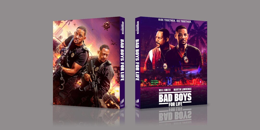 Bad Boys for Life 4K or Blu-ray Custom Slipcover - Etsy