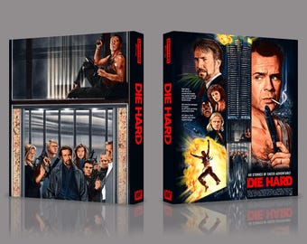 Die Hard 4K or Blu-ray Custom Slipcover