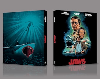 Jaws 4K or Blu-ray Custom Slipcover