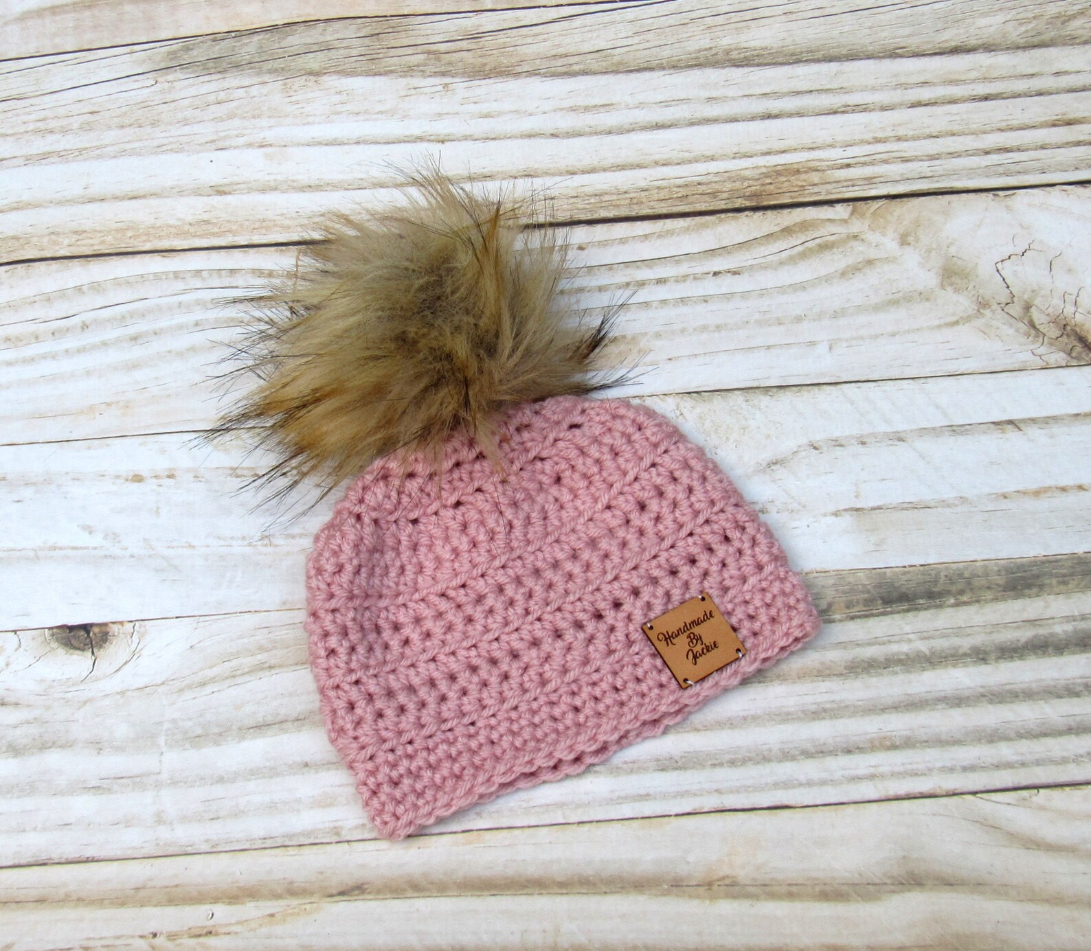 Pom Pom Baby Girl Hat Baby Winter Hat Newborn Girl Beanie Etsy