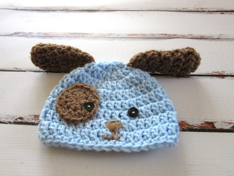 Baby Puppy Hat Baby Dog Hat Newborn Puppy Hat Baby Etsy Canada
