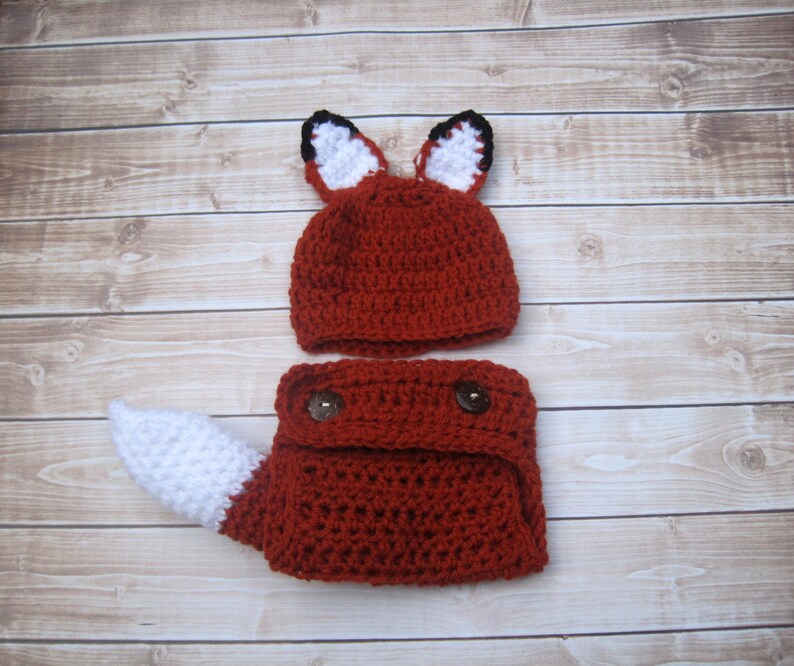 Baby Halloween Costume, Newborn Costume, Baby Costume, Infant Costume, Baby Halloween Hat, Infant Halloween Hat, Newborn Halloween Hat, Fox image 4