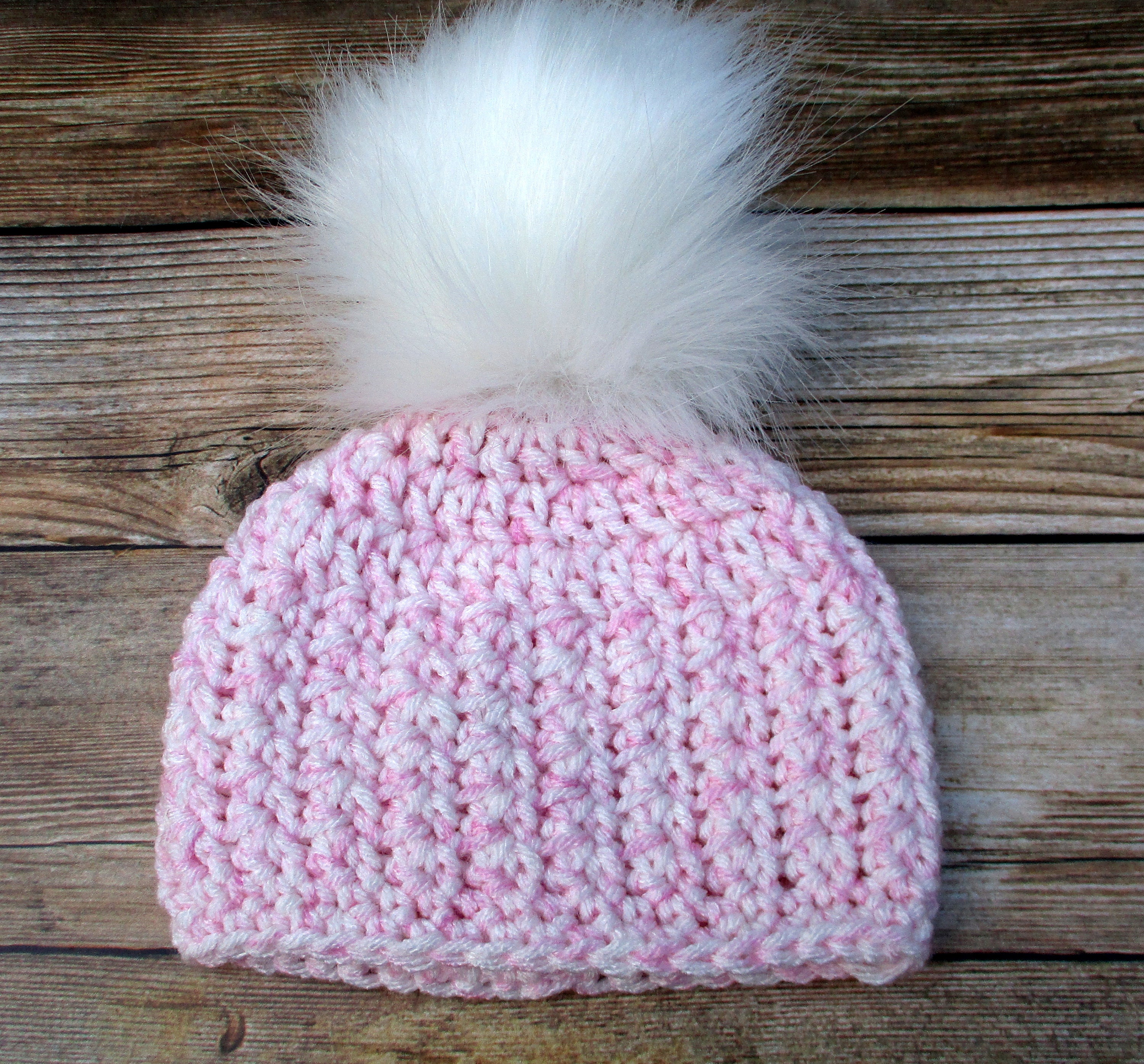 Baby Girl Winter Hats With Pom Pom Newborn Girl Beanie Baby Etsy Israel